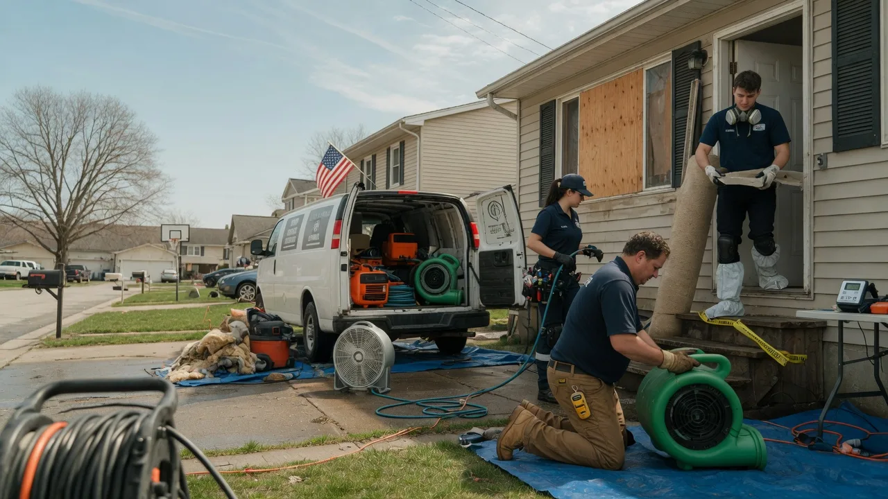 Water Damage Restoration in Denham Springs, LA near me